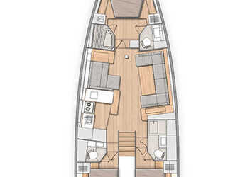 Chartern Sie segelboot in Nanny Cay - Oceanis 54 - 3 + 1 cab.