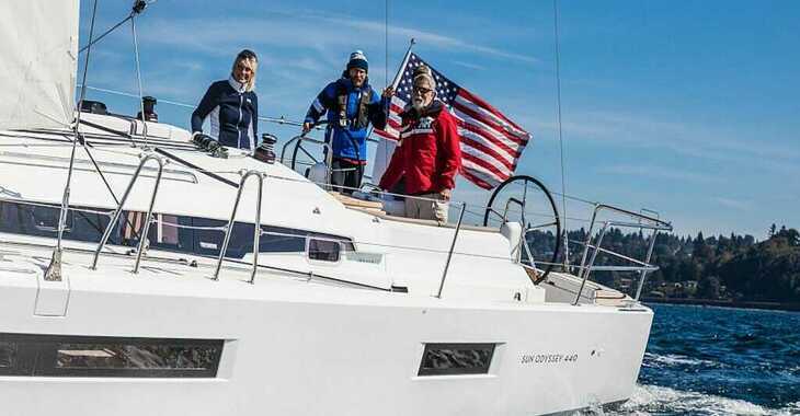 Rent a sailboat in Marina Skiathos  - Sun Odyssey 440