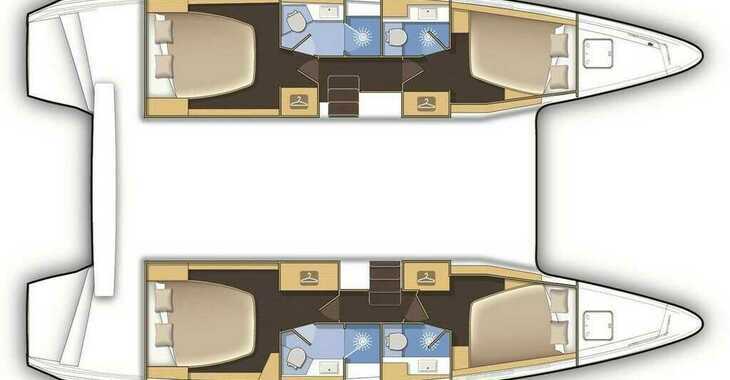Rent a catamaran in Pylos Marina - Lagoon 42 A/C & GEN - ONLY SKIPPERED