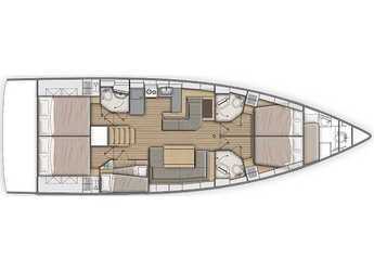 Chartern Sie segelboot in Volos - Oceanis 51.1 (5+1 cab) A/C & GEN