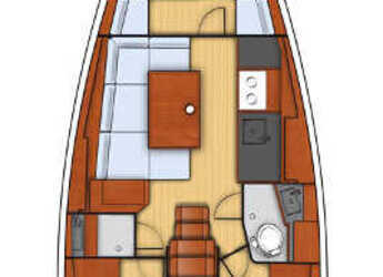 Rent a sailboat in Lefkas Marina - Oceanis 38 - 3 cab.