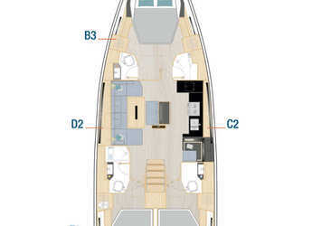 Alquilar velero en Marina Mandalina - Hanse 510 - 3 + 1 cab.