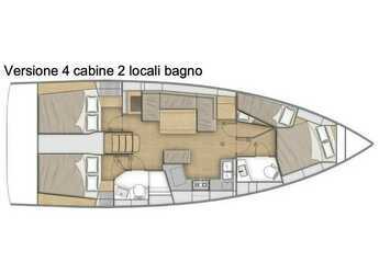 Rent a sailboat in Porto Capo d'Orlando Marina - Oceanis 40.1