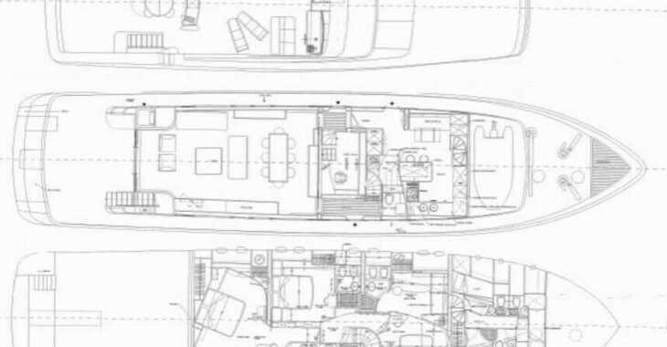 Rent a yacht in Mykonos Marina - Baglietto 100