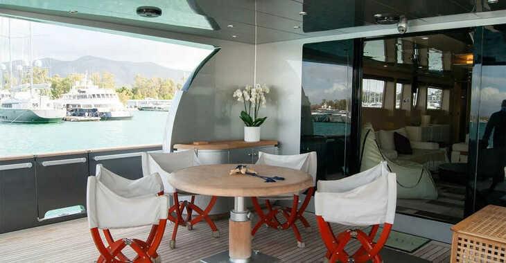 Louer yacht à Mykonos Marina - Baglietto 100