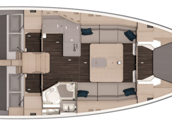 Rent a sailboat in Zaton Marina - Dufour 37 - 3 cab.