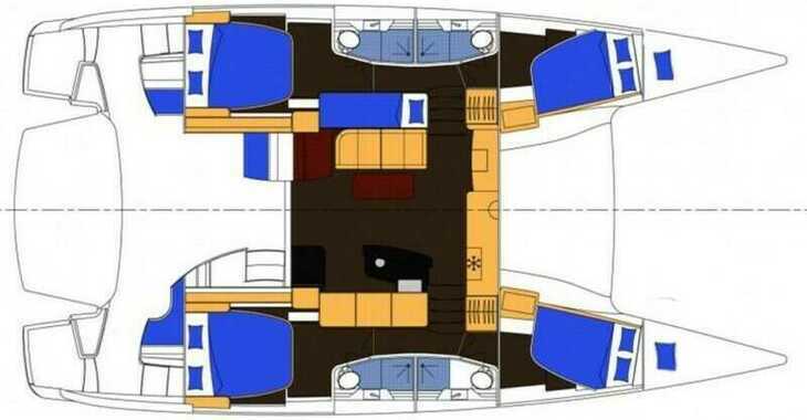 Alquilar catamarán en Puerto deportivo de Porto Vecchio - Salina 48 Evolution