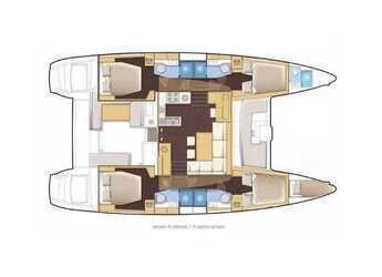 Alquilar catamarán en Marina Kastela - Lagoon 46 