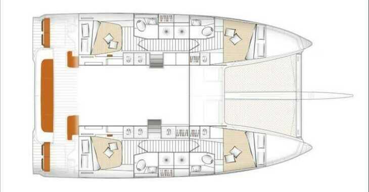 Louer catamaran à ACI Marina Skradin  - Excess 14 A/C & GEN & WM