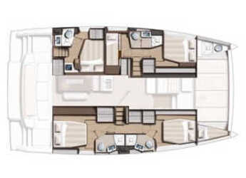 Rent a catamaran in Marina di Portisco - Bali 4.6