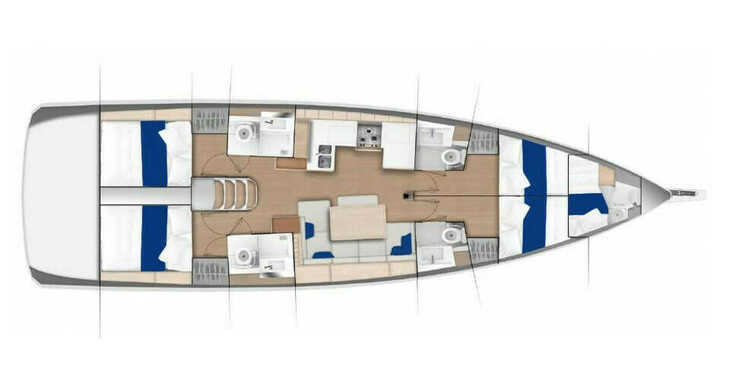 Louer voilier à Marina d'Arechi - Sun Odyssey 490