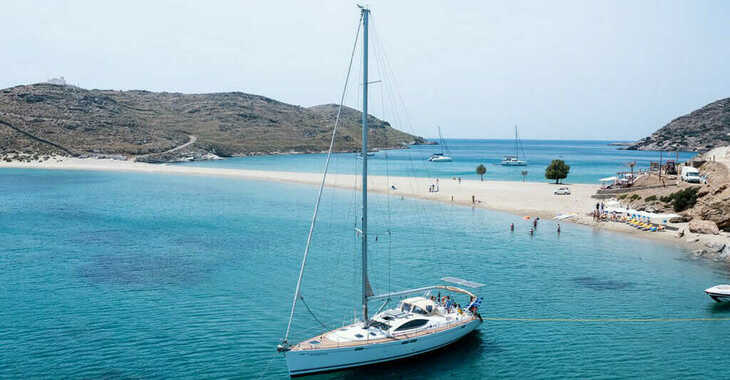 Rent a sailboat in Perigiali Quay - Sun Odyssey 54DS