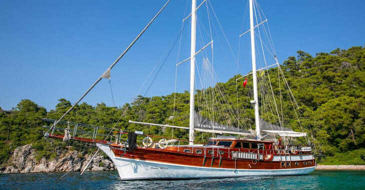 Rent a schooner in Marmaris Yacht Marina - 24M Luxury Gulet 