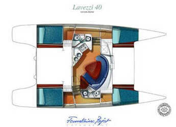 Rent a catamaran in Marina Cienfuegos - Lavezzi 40-4
