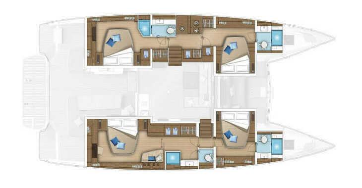 Alquilar catamarán en Marina Nava - Lagoon 55 luxury owner version (2023)