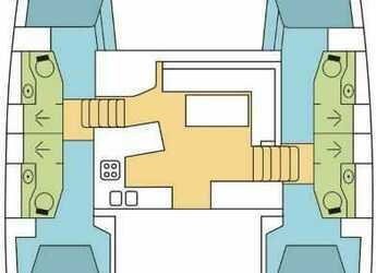 Louer catamaran à Marina Costa Baja - Lagoon 450 F - 4 + 2 cab.