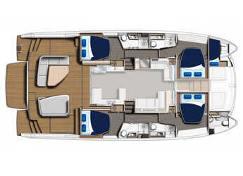 Rent a power catamaran  in Wickhams Cay II Marina - Moorings 534 PC (Crewed)