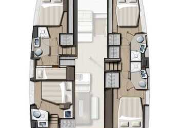 Alquilar catamarán en Club Naútico de Sant Antoni de Pormany - Bali 4.6 - 5 + 2 cab.