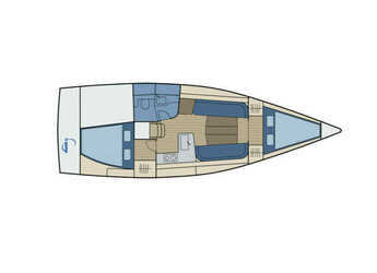 Rent a sailboat in Altefähr Harbor - Dehler Varianta 37