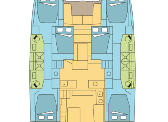 Louer catamaran à Marina Costa Baja - Lagoon 51 - 6 + 2 cab.