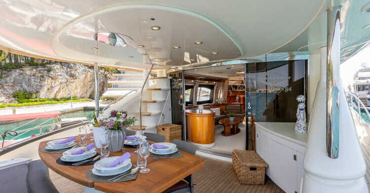Rent a yacht in Marina Kastela - Sunseeker Manhattan 84