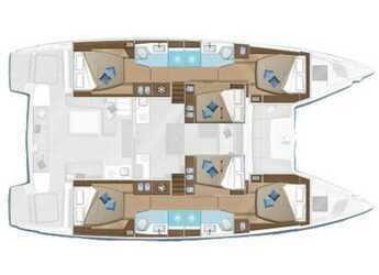 Rent a catamaran in La Maddalena (Cala Gavetta) - Lagoon 50