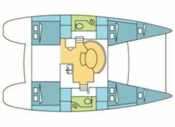 Louer catamaran à Punta Nuraghe - Lagoon 380(12)