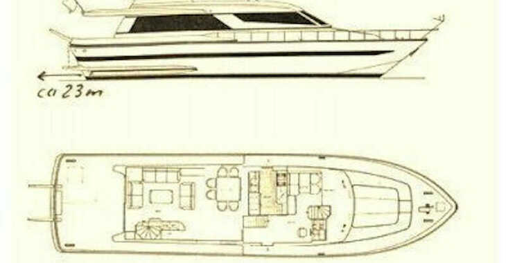 Louer yacht à Marina di Portisco - Falcon 76