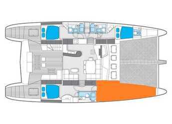 Alquilar catamarán en Porto Olbia - SUNREEF 62