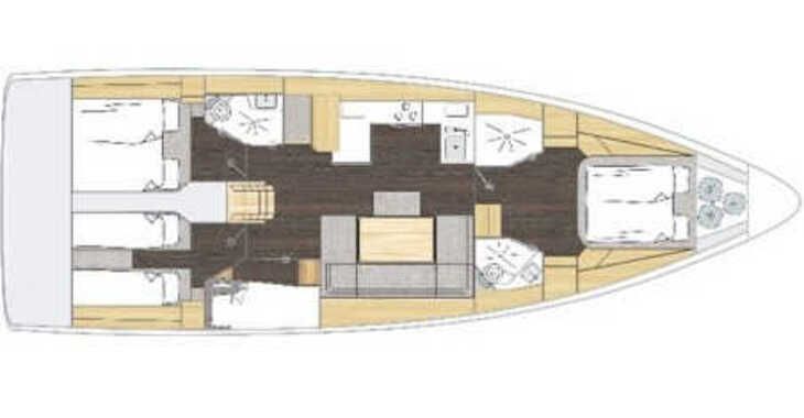 Louer voilier à Zadar Marina - Bavaria C46