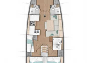 Louer voilier à Marina Kastela - Sun Odyssey 490 - 5 cab.