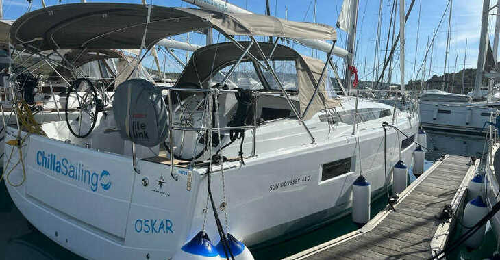 Rent a sailboat in Kremik Marina - Sun Odyssey 410