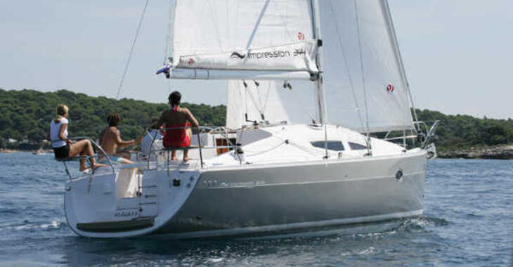 Rent a sailboat in Marina Kremik - Elan 344 Impression
