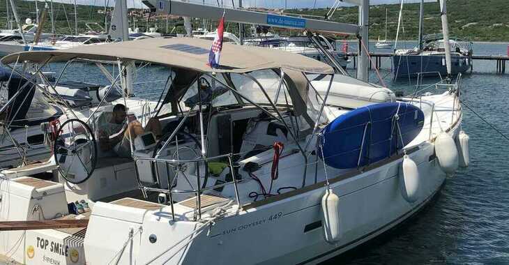Rent a sailboat in Punat - Sun Odyssey 449