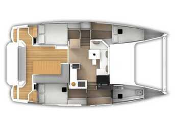 Alquilar catamarán en Marina Mandalina - Aventura 34