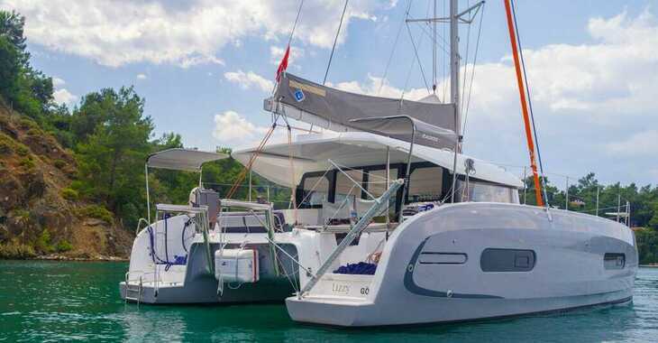 Rent a catamaran in Ece Marina - Excess 11 - 4 + 1 + 1 cab.