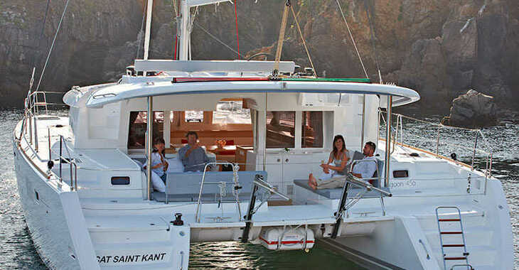 Rent a catamaran in Marina Gouvia - Lagoon 450 - 4 + 2 cab.
