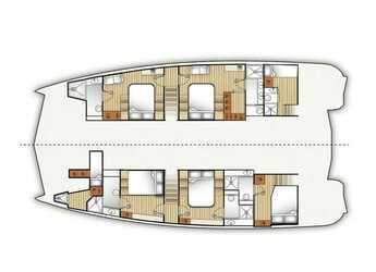 Rent a catamaran in Lavrion Marina - Moon Yacht 60 