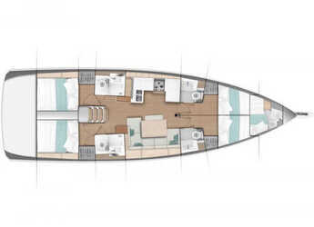 Rent a sailboat in Nikiti - Sun Odyssey 490