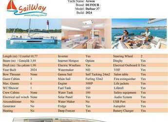 Chartern Sie segelboot in Adaköy Marina - Dufour 37