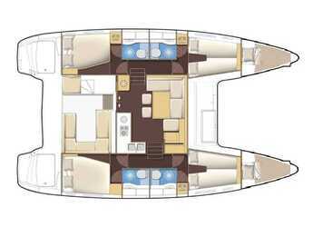 Chartern Sie katamaran in Marina Sukosan (D-Marin Dalmacija) - Lagoon 400 S2 - 4 + 2 cab.