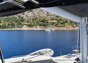 Chartern Sie katamaran in Marina Gouvia - Lagoon 450  Flybridge