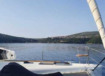 Chartern Sie katamaran in Marina Gouvia - Lagoon 450  Flybridge