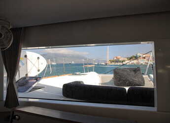 Chartern Sie katamaran in Marina Gouvia - Lagoon 450  Flybridge