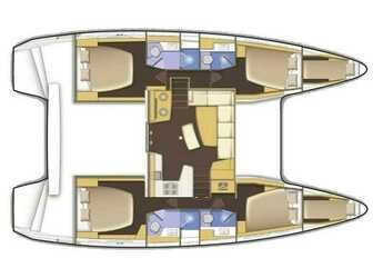 Rent a catamaran in Lavrion Marina - Lagoon 42