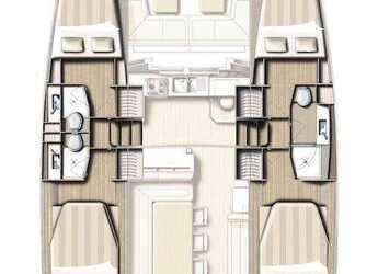 Alquilar catamarán en Veruda - Bali 4.1 - 4 + 1 cab.