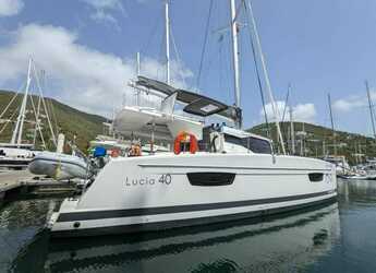Rent a catamaran in Frenchtown Marina - Fountaine Pajot Lucia 40