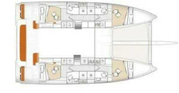 Rent a catamaran in Marina Paleros - Excess 14