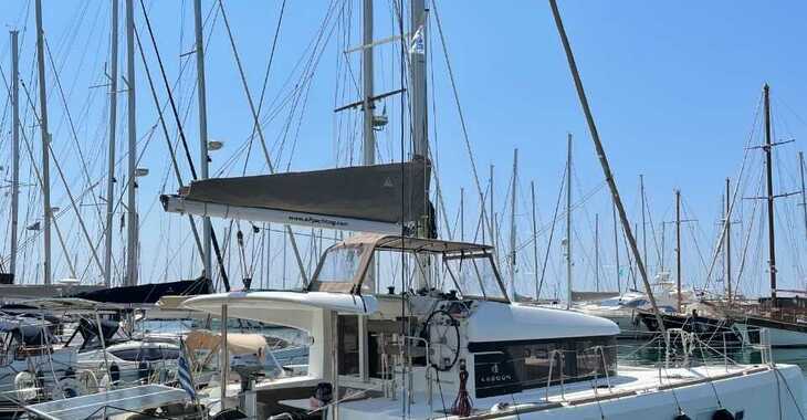 Chartern Sie katamaran in Marina Tourlos - Lagoon 39