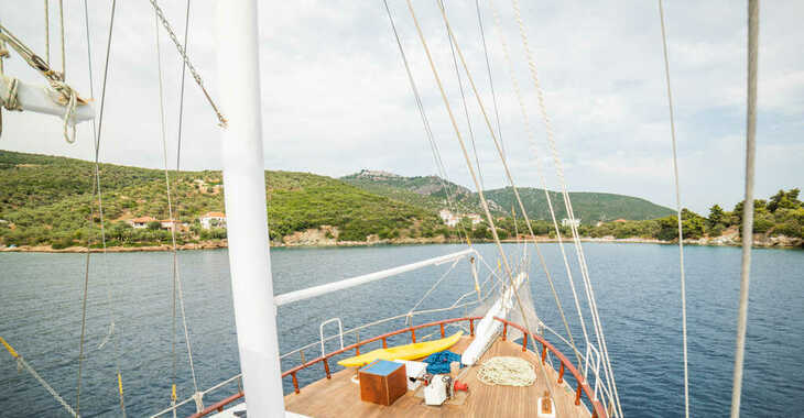 Rent a schooner in Port Zakinthos - Gulet Eros
